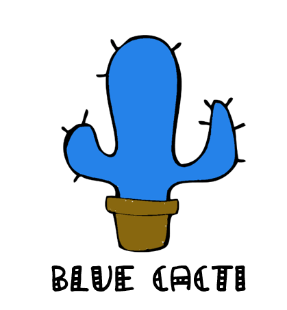 Blue Cacti