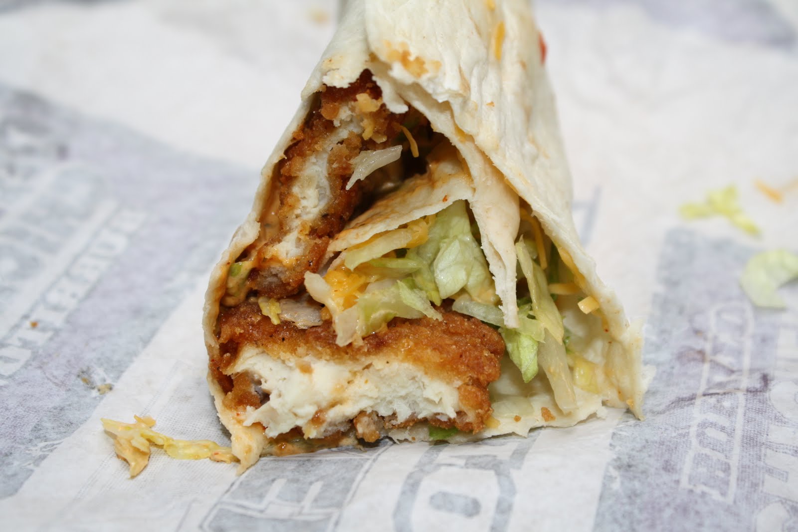 An Immovable Feast Fast Food Review Del Taco Big Fat Crispy Chicken Burrito