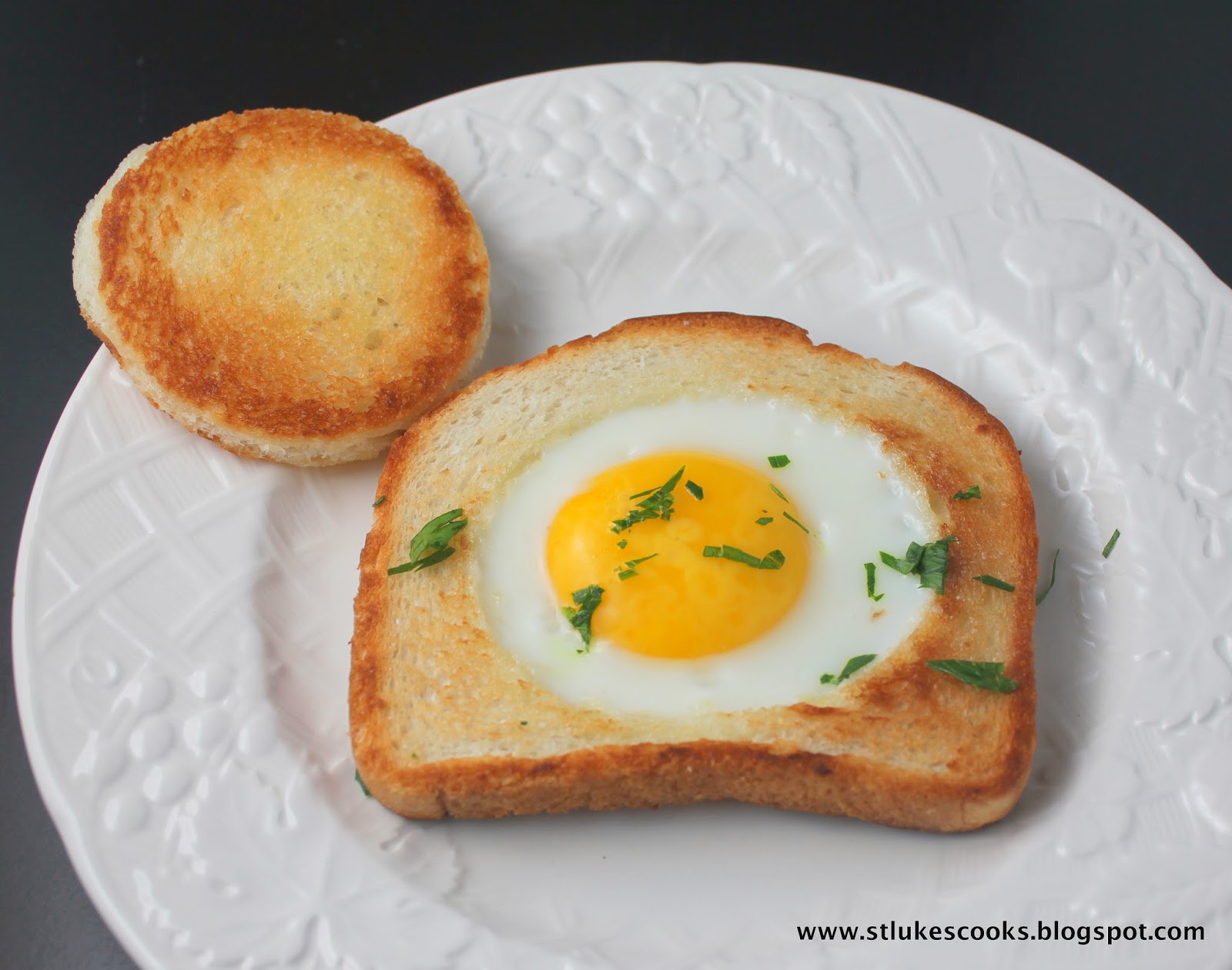 St. Luke's Cooks Egg in the Hole