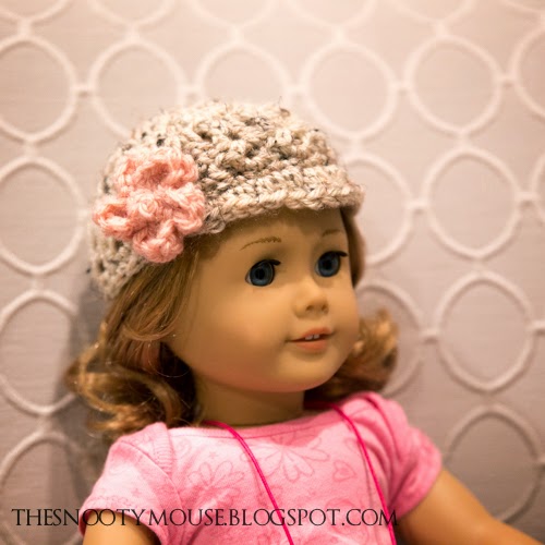 the snooty mouse American Girl Crochet Hat