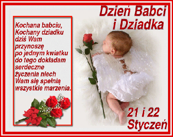 Babcie i Dziadkowie: Gify i życzenia dla Babci i Dziadka