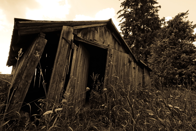 broken shed