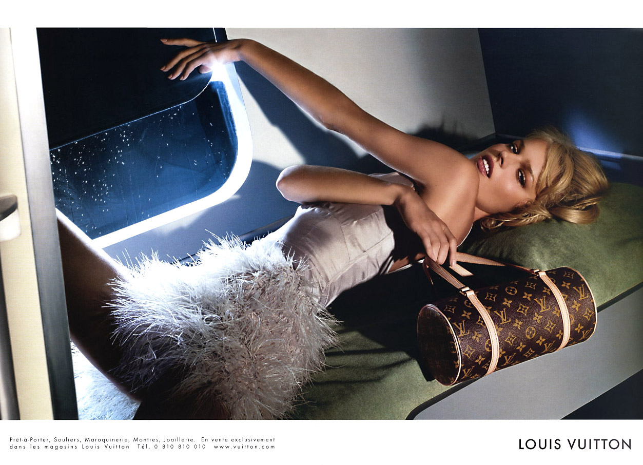 Eva Herzigova for Louis Vuitton Spring/Summer 2003 Photographed by