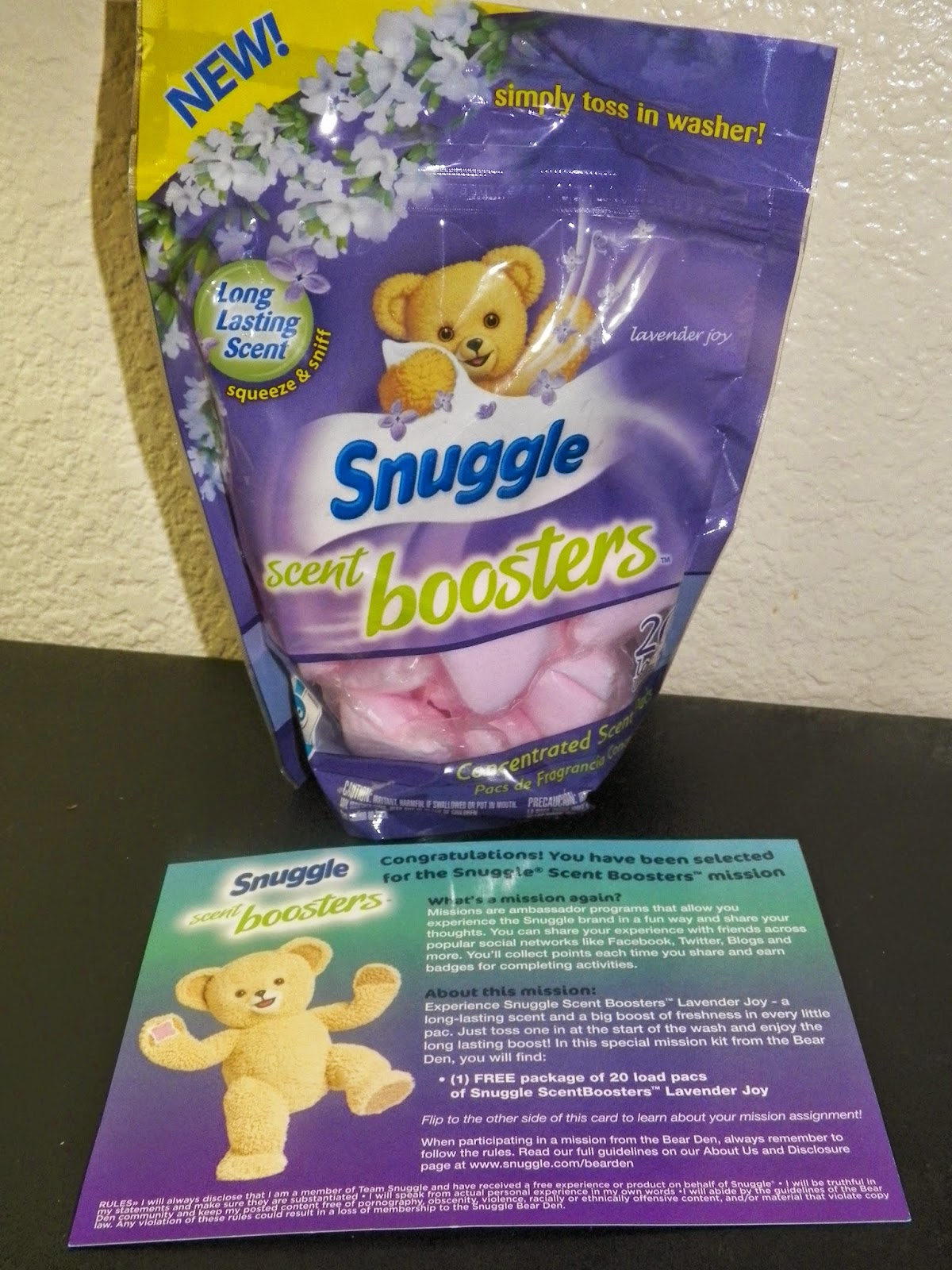 mygreatfinds Snuggle Scent Boosters Lavender Joy Review