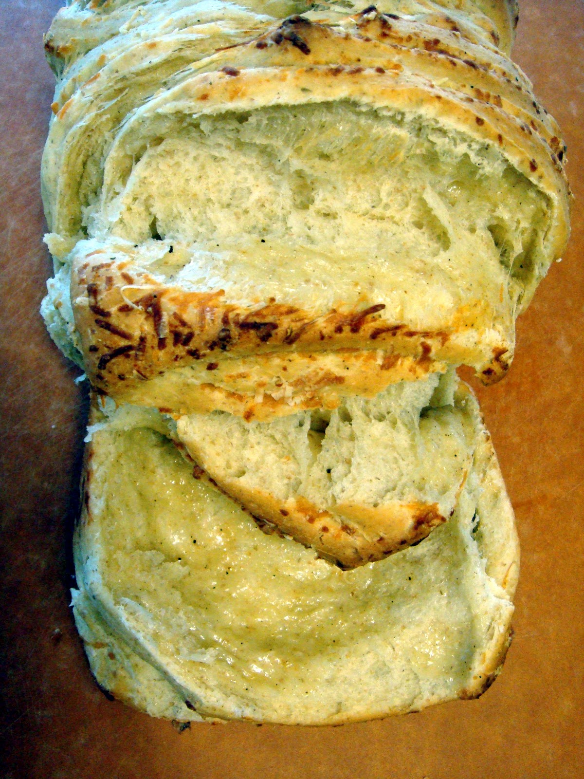 the little olive branch beer batter gruyere pull apart bread