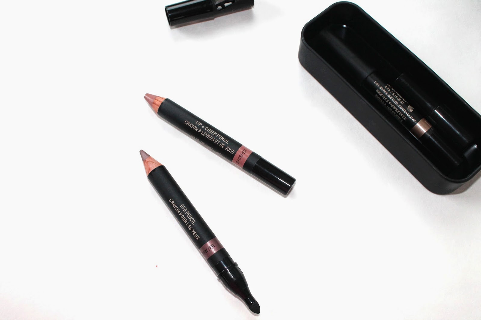 City Styles Nude Stix Eye and Lip Pencils {Twilight, Pewter, Whisper}