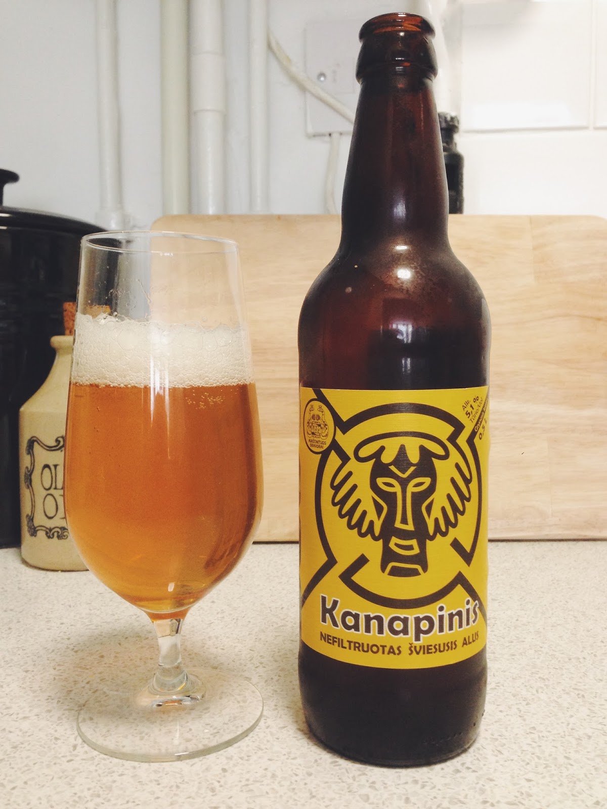 The Fatal Glass Of Beer Two Lithuanian beers