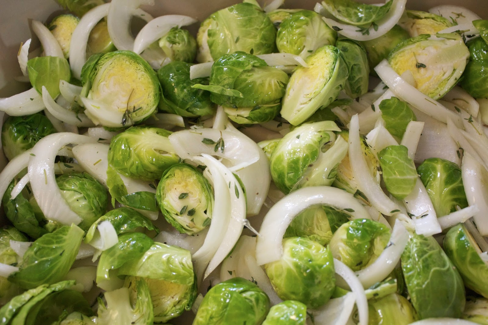 Nest Recipe Crunchy Brussel Sprouts and Fennel