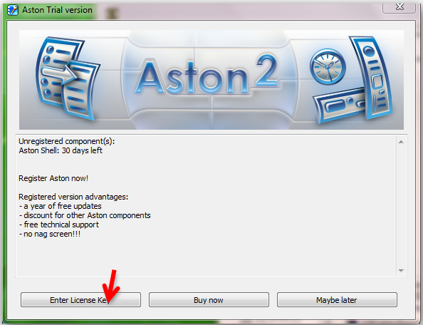 Free key do aston 2 0. 4. 1 download software at UpdateStar-Aston Shell is