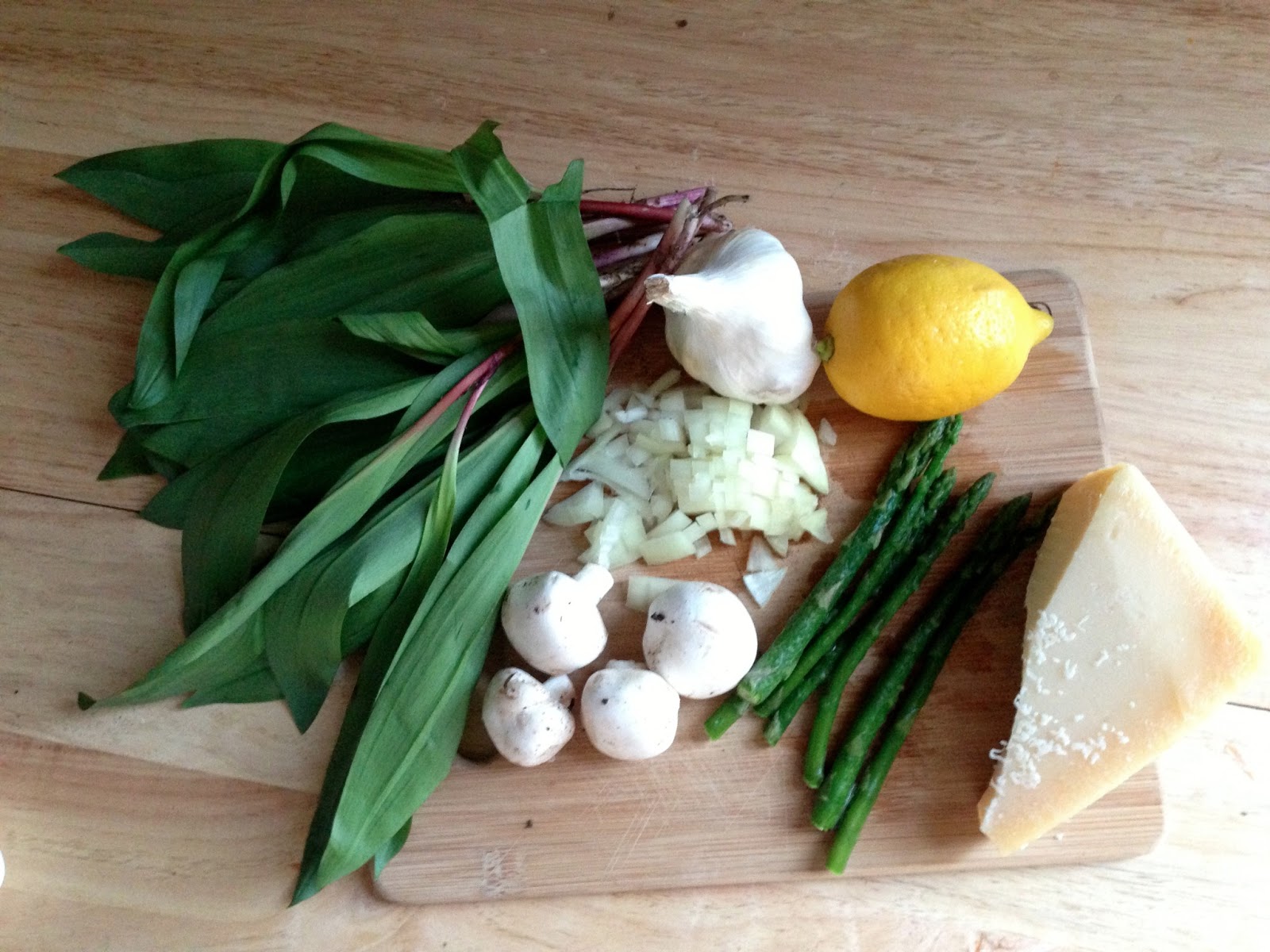 Kale Me Maybe Cooking Inspiration + Spring Risotto with Ramps and Pan