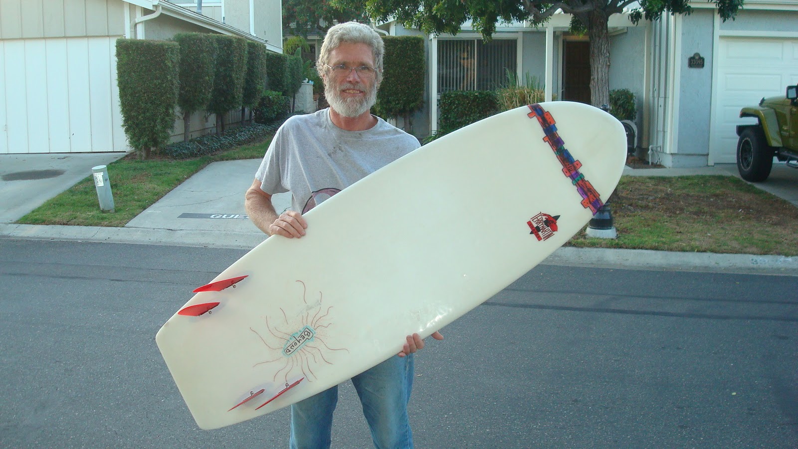 SUN DOLPHIN SURFBOARDS Jeff's 5'5" Simmons shaped by Terry Martin