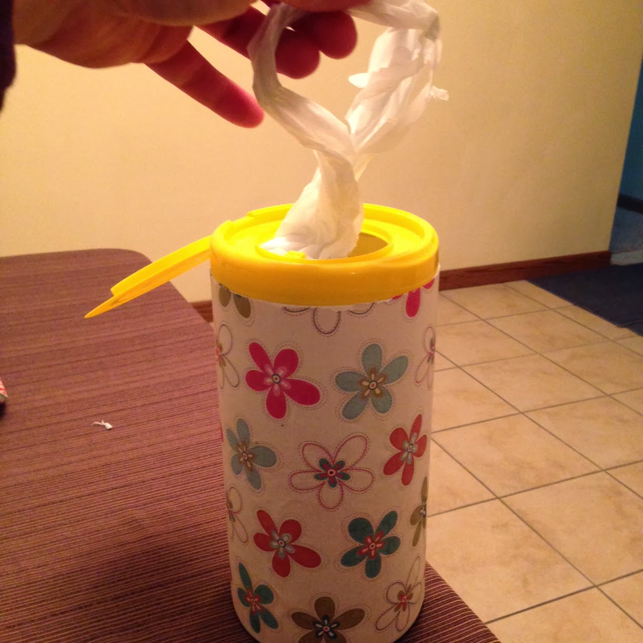 CRAFTY SATURDAY Plastic bag organizer