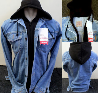 jaket levis hoodie bioblitz kombinasi hitam jaket levis hoodie bioblitz kombinasi hitam