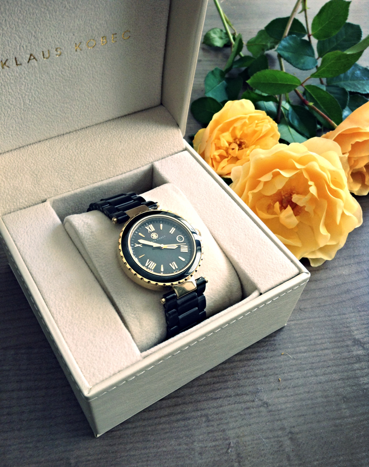 Klaus Kobec Watch Black