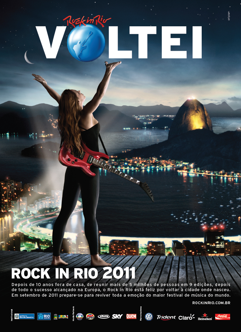 Rock in Rio 2011 Ativar Sentidos