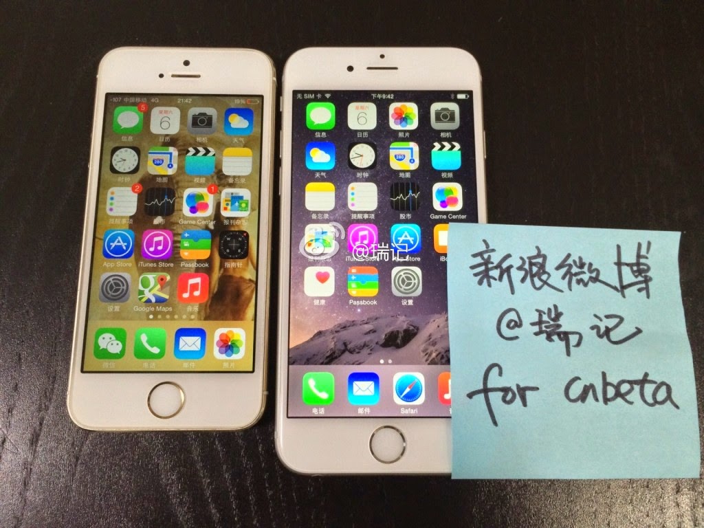 New Photos and videos of iPhone 6 running iOS 8 Leaks; Showing Pasbook Icon and more