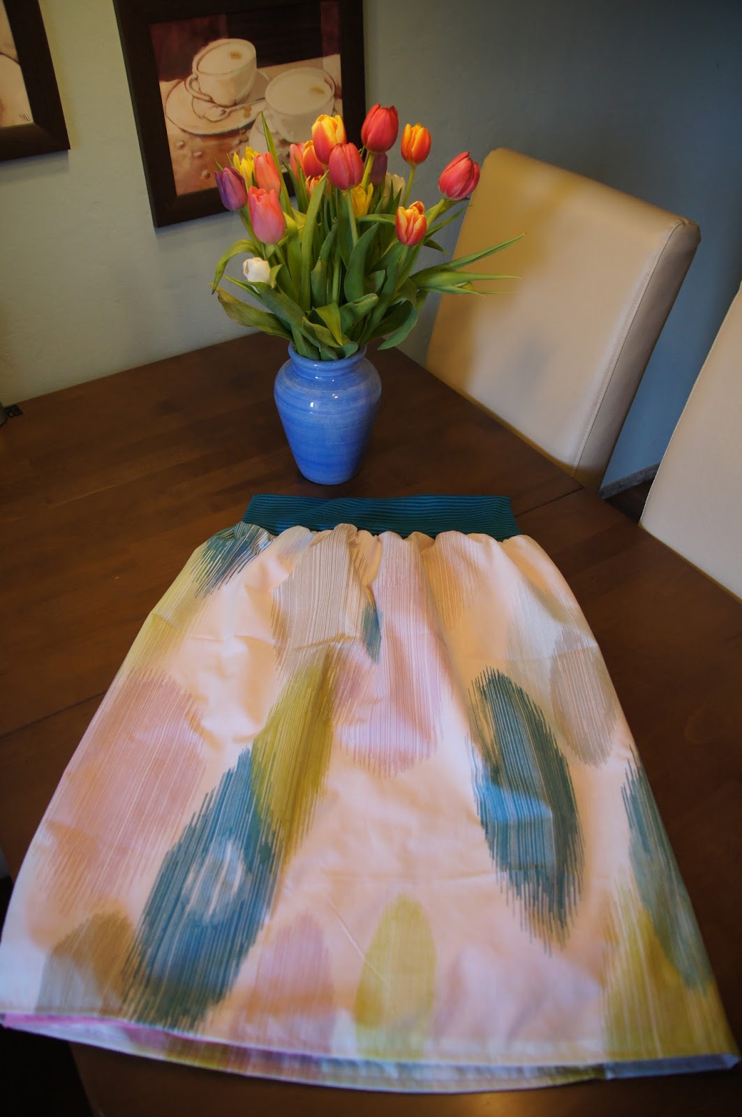 Glucksflugel Einfacher Gefutterter Rock Mit Bundchen