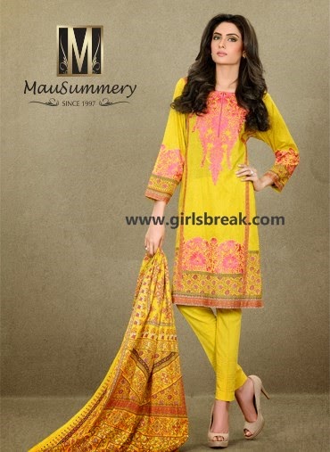 Mausummery Lawn Collection 2015-2016 Mausummery Lawn Collection 2015-2016 www.maaod.blogspot.com