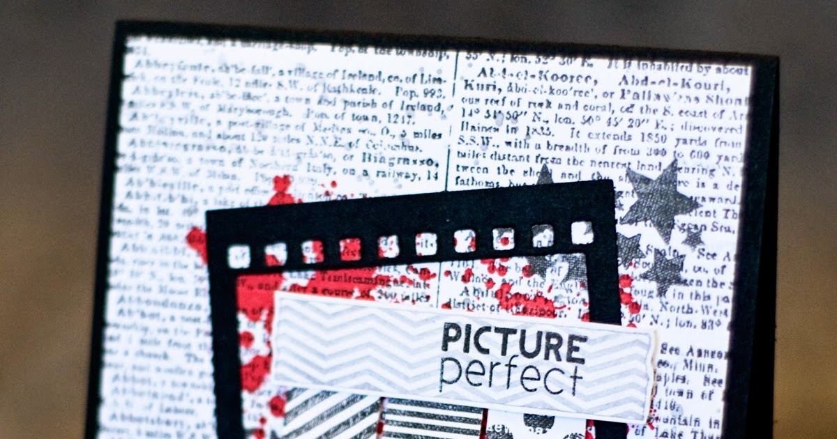 Crush On Colour Black and White and Red all over Picture Perfect