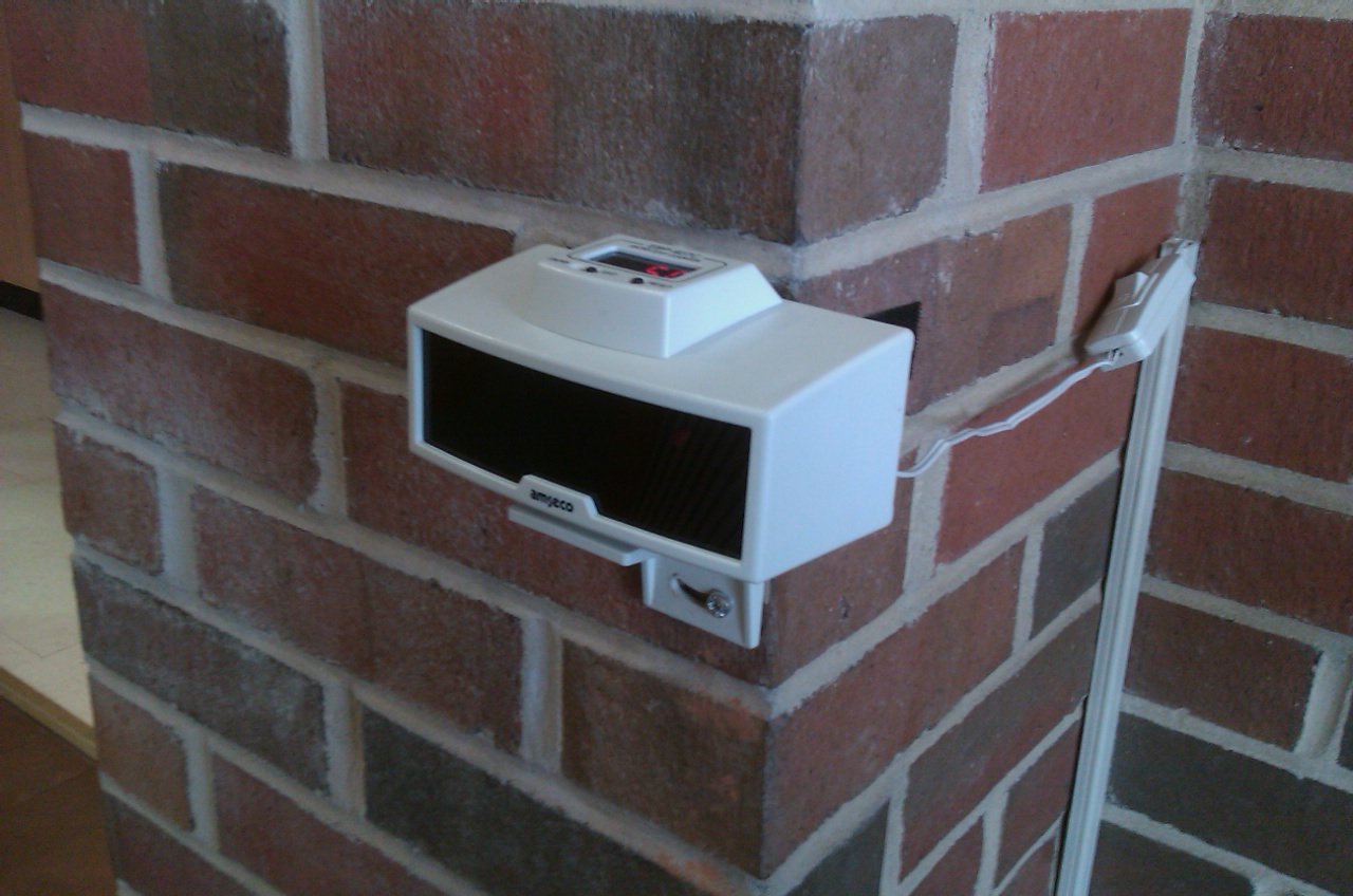 The Connected Librarian People Counter Review for Libraries Amseco E2D2