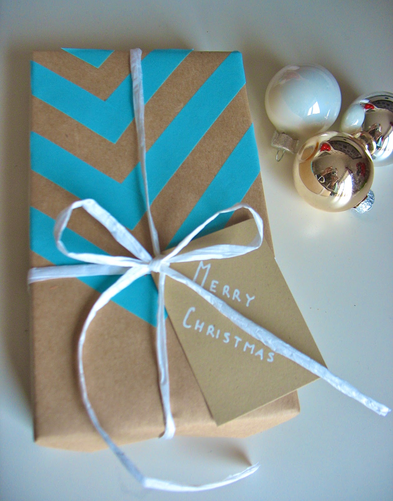 Tiny Lucky Washi Tape Gift Wrapping