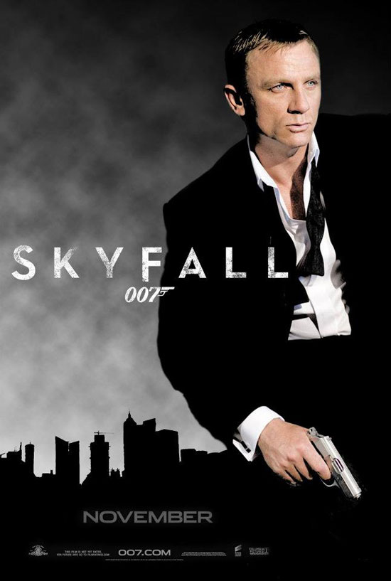 james bond 007 sky fall 1st look a movie book