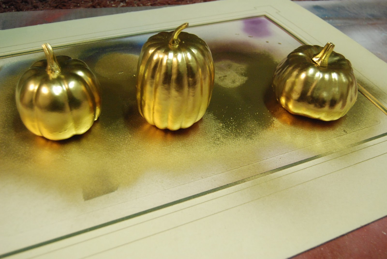 Our Changing Home Paint your pumpkins!