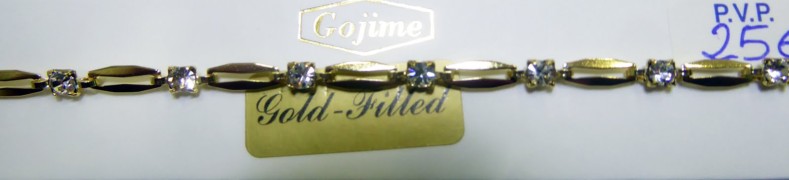 Pulsera de Goldfiled con circonitas