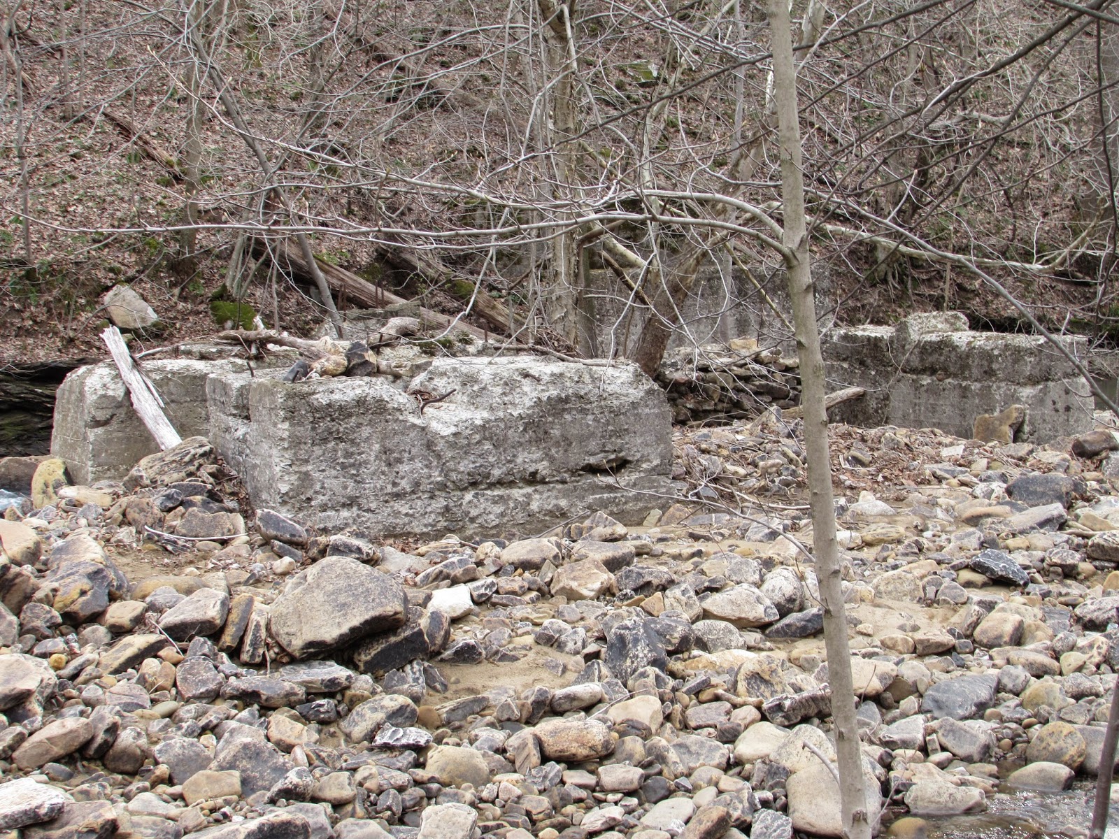 Dunbar Bluestone Quarry/Rippling Waters Restaurant Ruins Interesting