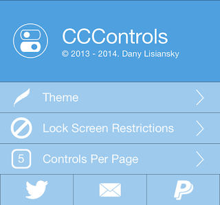 CCControls: Probably The Best Control Center Tweak For iOS 7