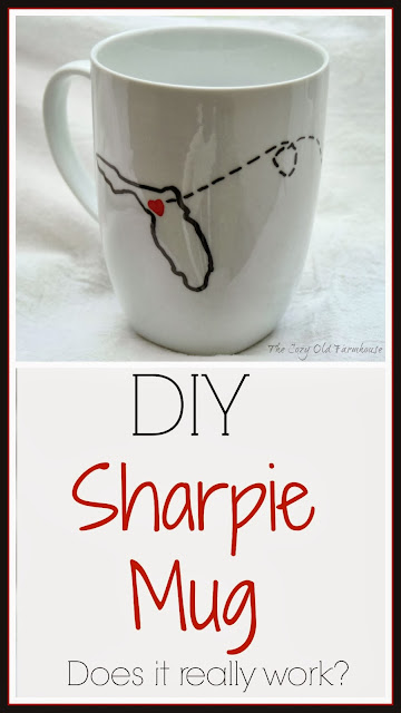 The Cozy Old Farmhouse Diy Sharpie Mug Does It Really Work