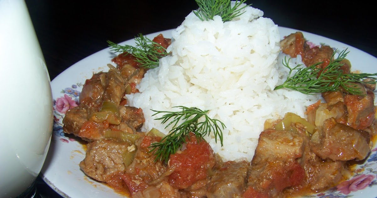 Mermer tezgah yemek tarifleri DOMATESLİ ET KAVURMA domates kebabı