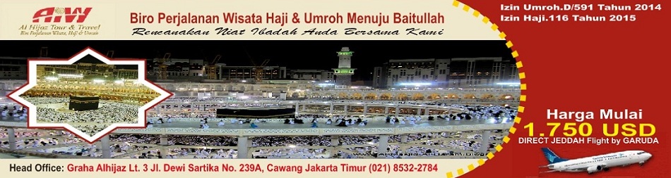 Travel Alhijaz Indowisata | Biaya Paket Umroh Promo Murah Desember 2016