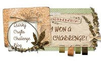 Woohoo! I'm a winner at Quirky crafts challenge