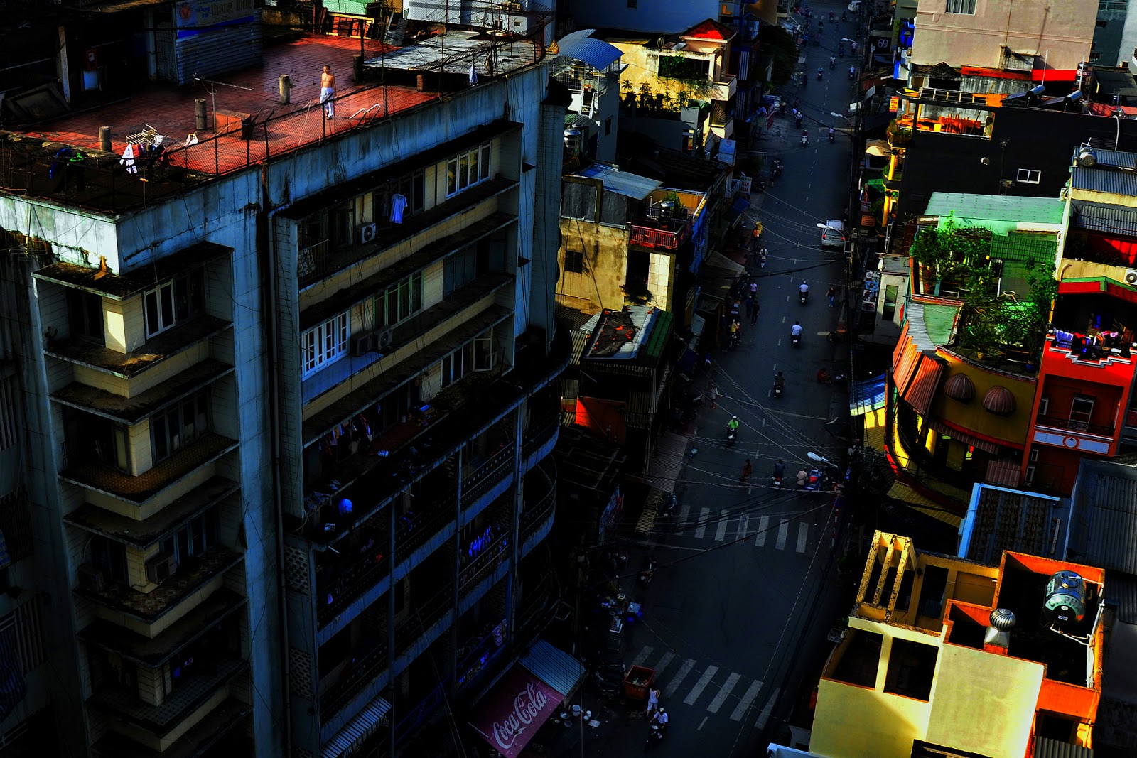 Street of Saigon In the morning.