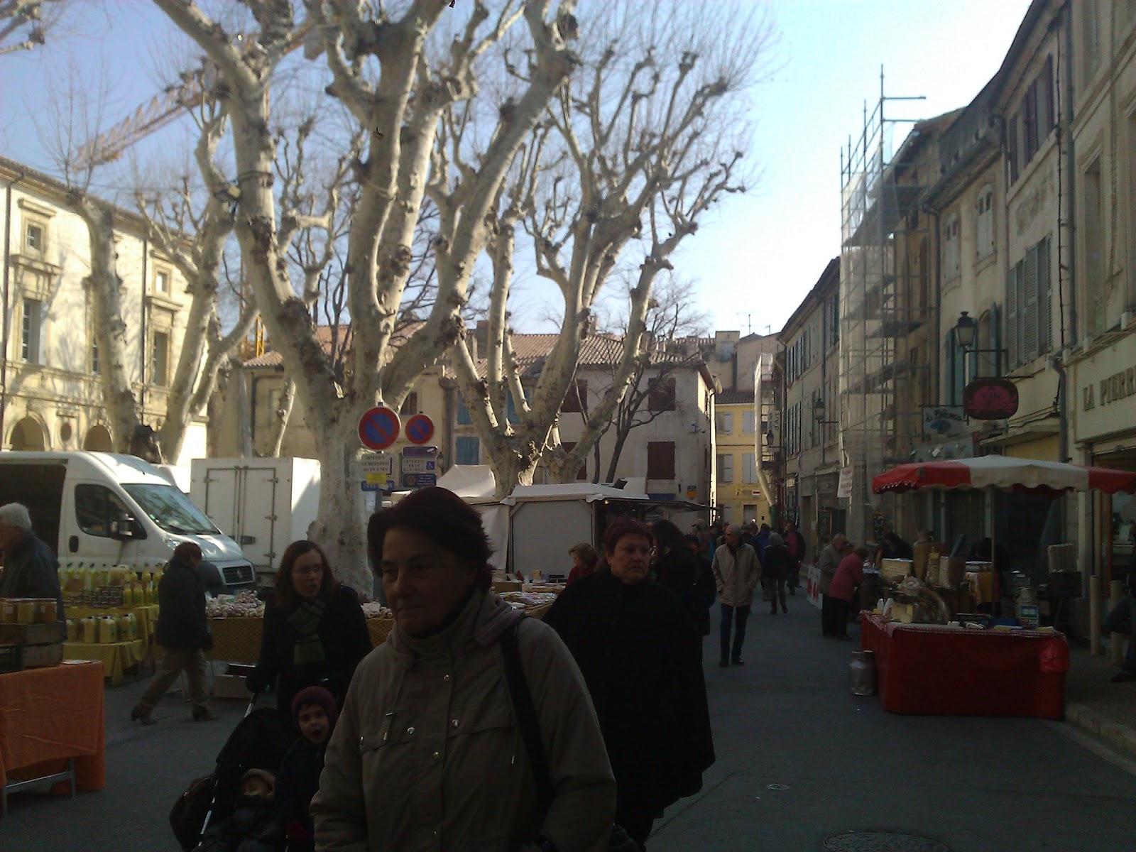 Saint Remy de Provence and Around Wednesday Morning market in Saint
