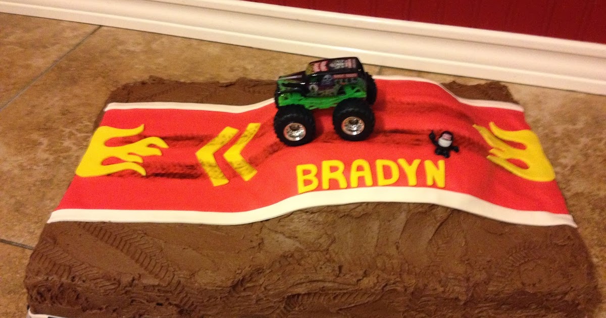 Sugar Love Cake Design: Monster Trucks!