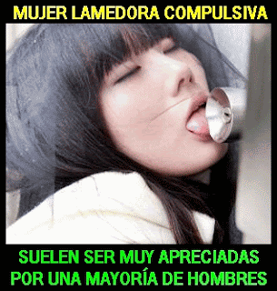 mujer lamedora