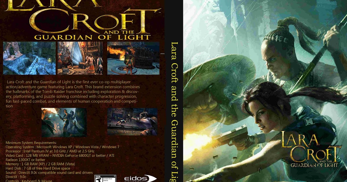 Anaqin Game S Lara Croft Guardian Of Light