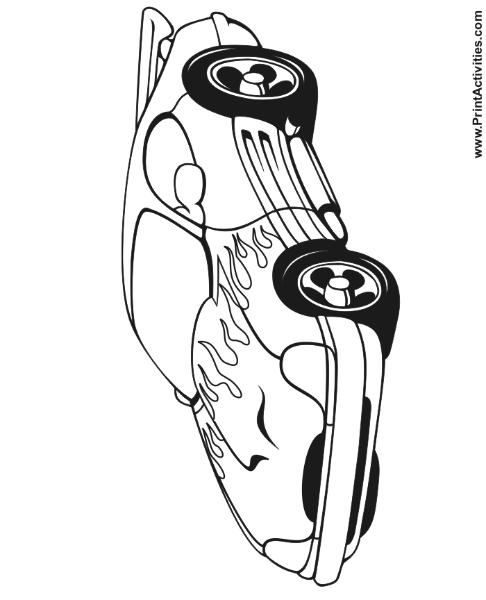 Sports Car Coloring Pages - Sports Cars