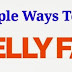 How You Can Burn Belly Fat Fast!