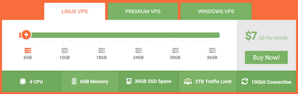 Low Cost VPS Server