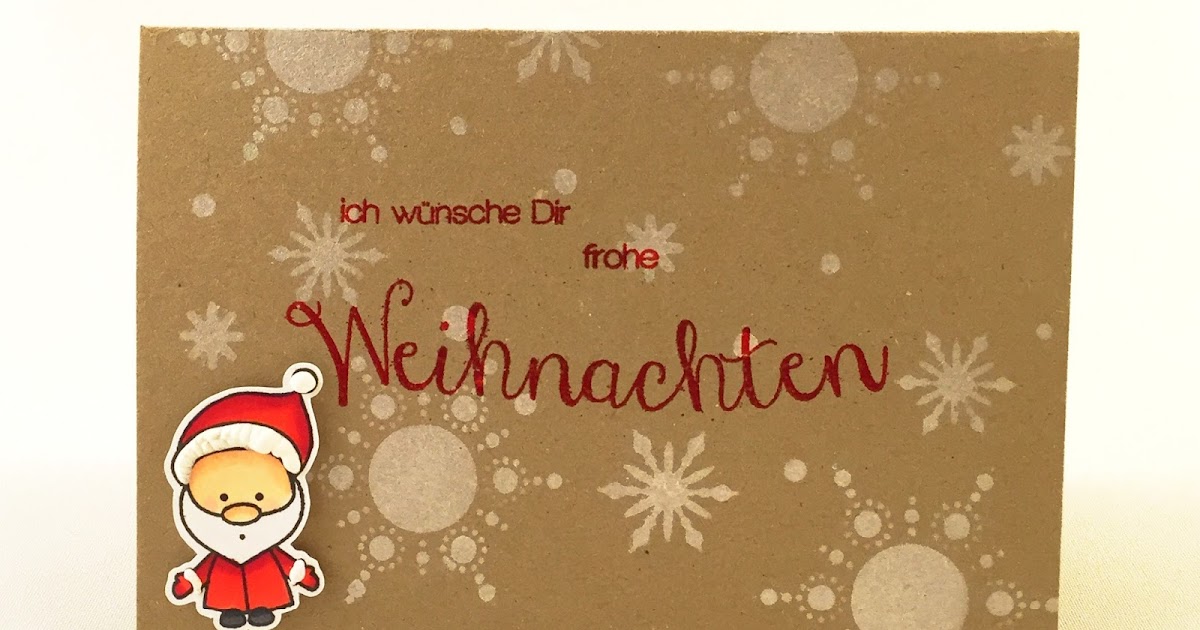 Some Bits And Pieces: I wish you a merry Christmas (Create A Smile)