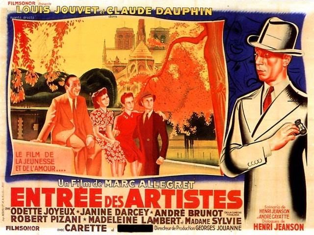 Chroniques du Cinéphile Stakhanoviste: Entrée des artistes - Marc Allégret ( 1938)