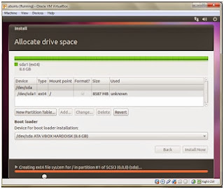 Cara Install Linux Ubuntu 10.10 di Virtual Box