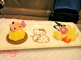 Hello Kitty Mango Pudding Set Taiwan 