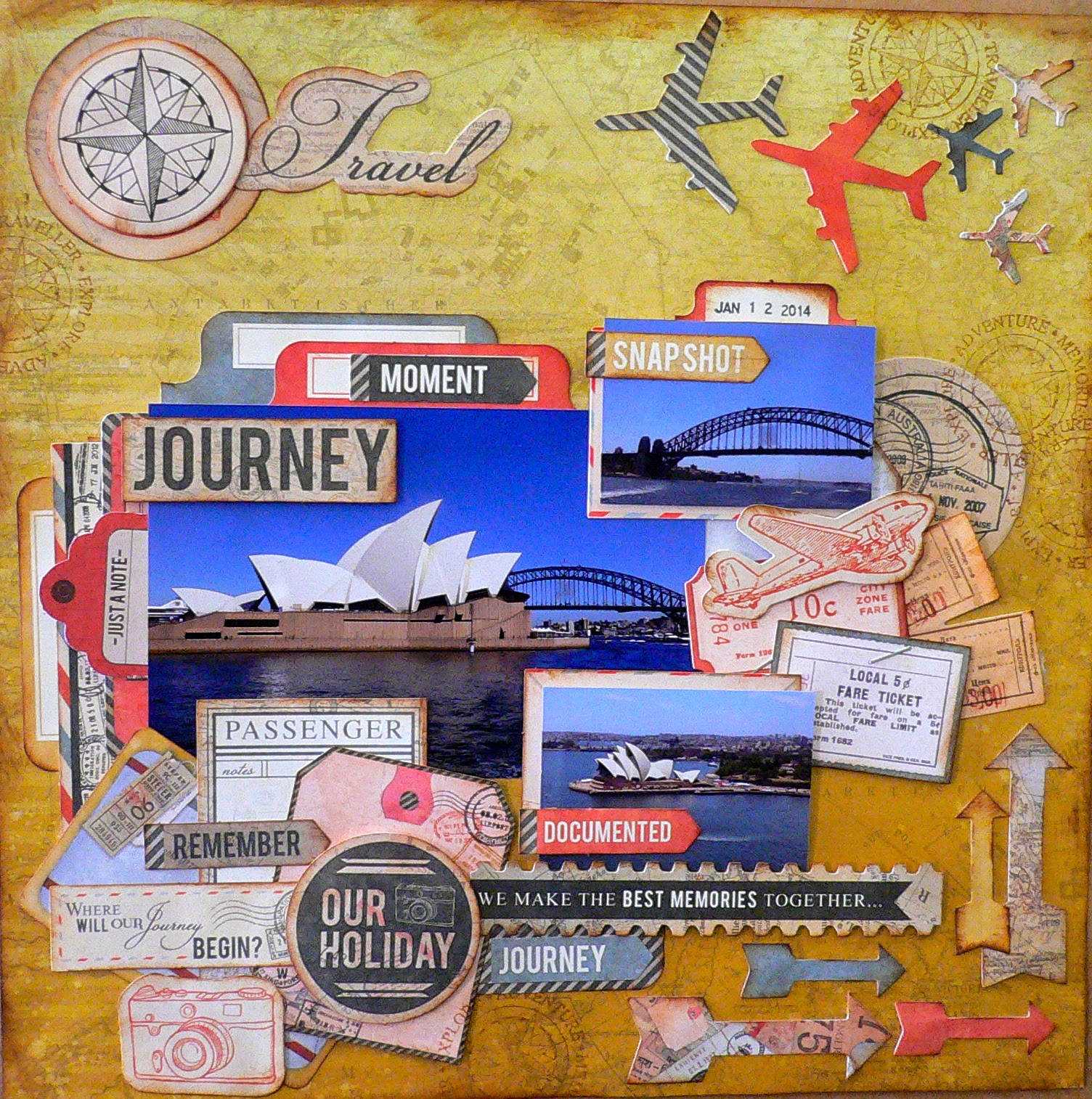 ADRIANA BOLZON ** AB INSPIRATIONS Australian Scrapbooking Ideas 27