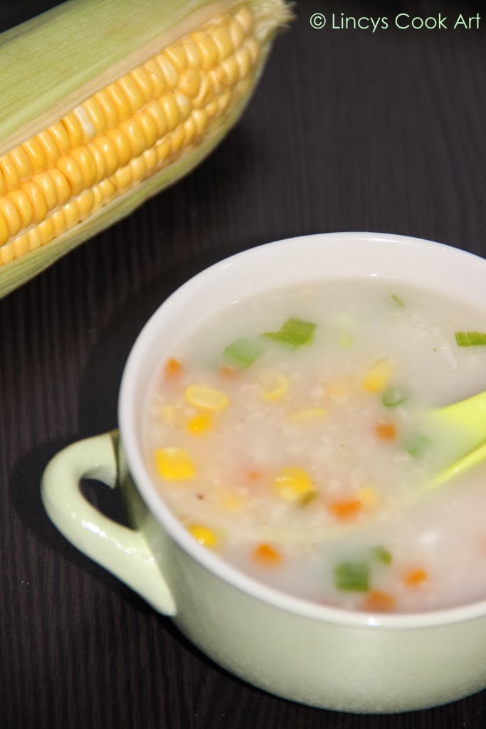 Oats Soup/ Oats Vegetable Soup Lincy's Cook Art