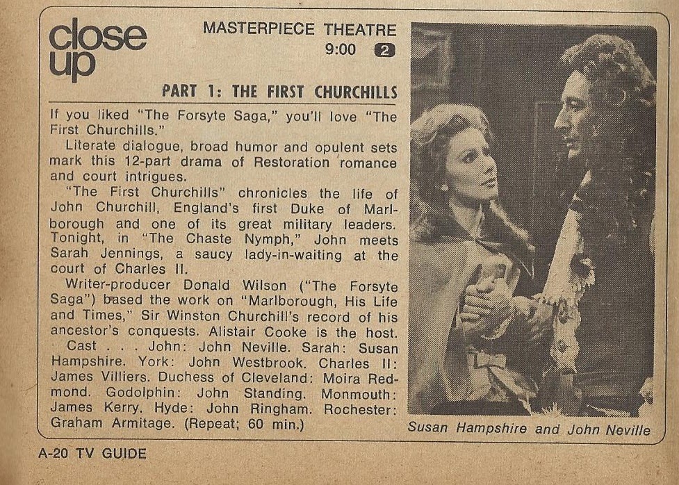 The TV Guide Historian Masterpiece Theater Close Up