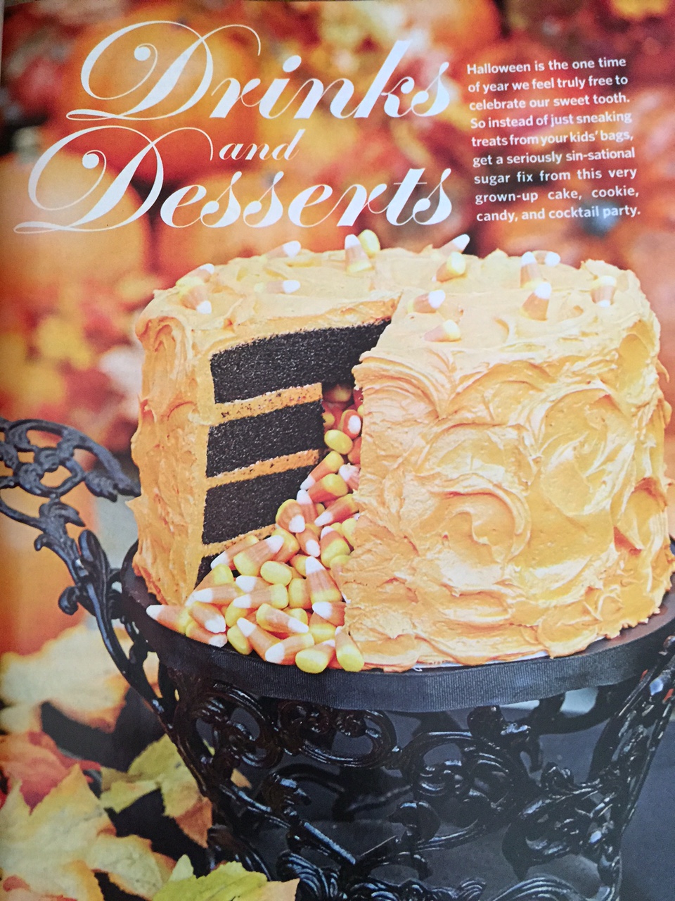 Vintage Halloween Collector Sandra Lee 2015 Fall/Halloween Magazine